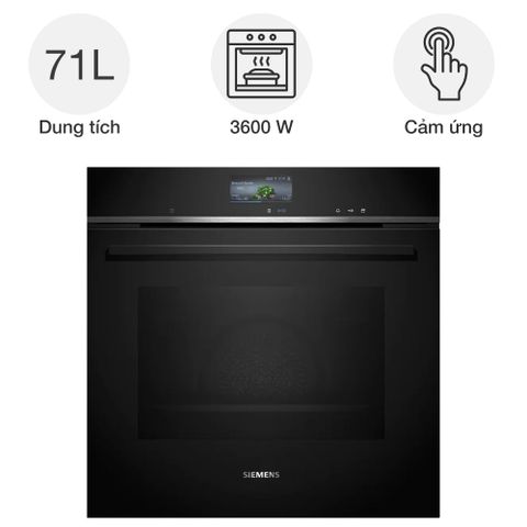 Lò nướng kèm hấp Siemens HS736G3B1 iQ700 âm tủ