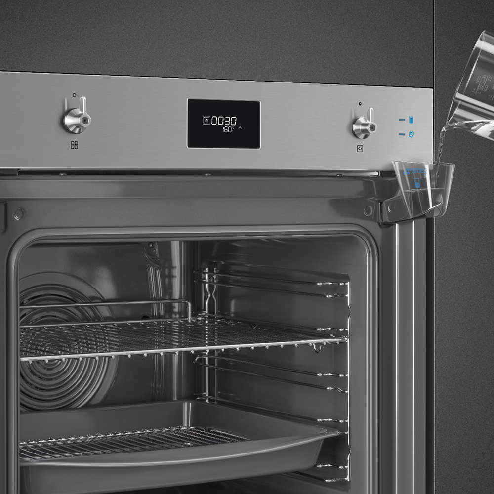 Lò nướng kèm hấp Smeg Classica SO6301S2X âm tủ – ảnh 4