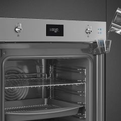 Lò nướng kèm hấp Smeg Classica SO6301S2X âm tủ ảnh 4