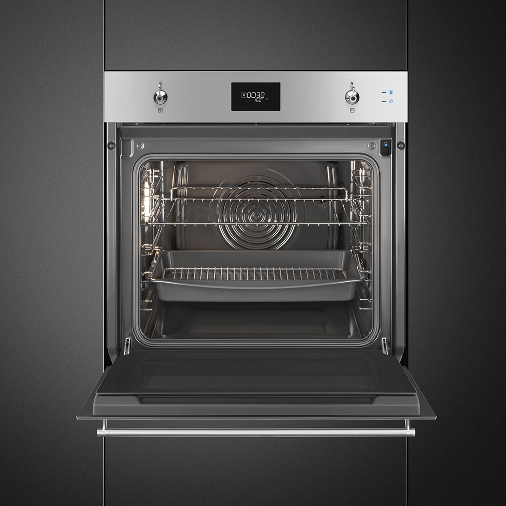 Lò nướng kèm hấp Smeg Classica SO6301S2X âm tủ – ảnh 7