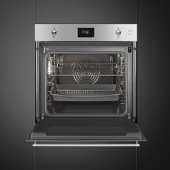 Lò nướng kèm hấp Smeg Classica SO6301S2X âm tủ ảnh 7