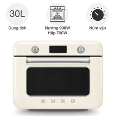 Lò nướng kèm hấp SMEG COF01 độc lập