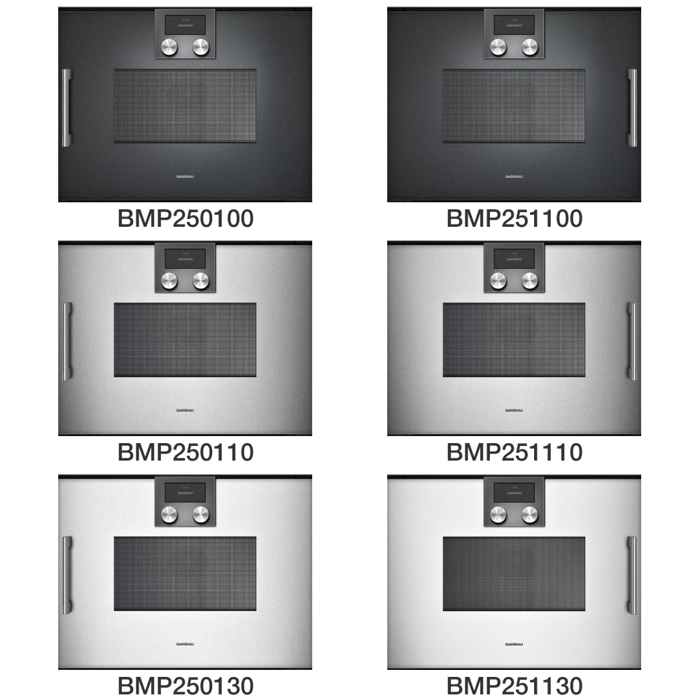 Lò nướng kèm vi sóng Gaggenau BMP25 Series 200 âm tủ – ảnh 2