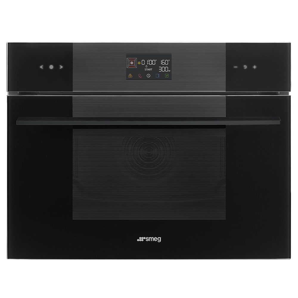 Lò nướng kèm vi sóng Smeg SO4102M1B3 Linea âm tủ – ảnh 2