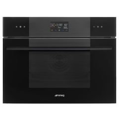 Lò nướng kèm vi sóng Smeg SO4102M1B3 Linea âm tủ ảnh 2