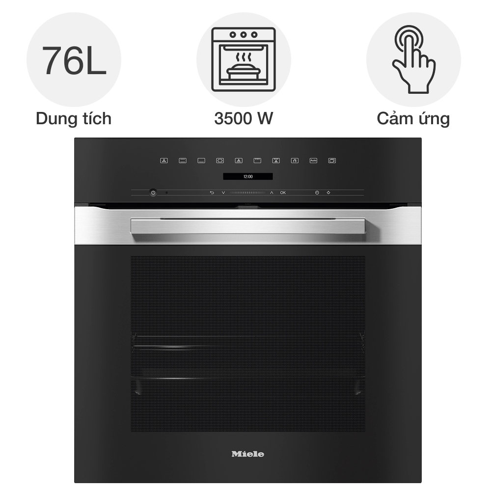 Lò nướng Miele H 7260 BP CulinArt âm tủ