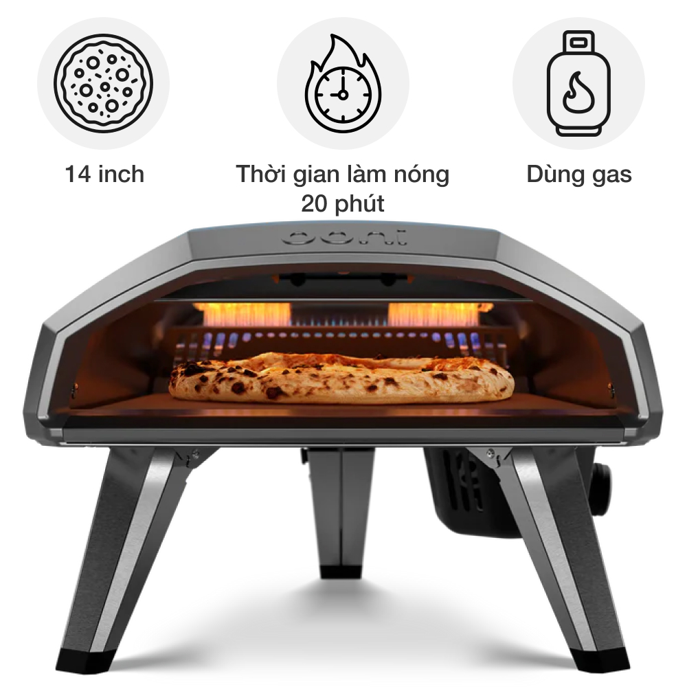 Lò nướng pizza ngoài trời Ooni Koda 2 2nd Generation 14 inch