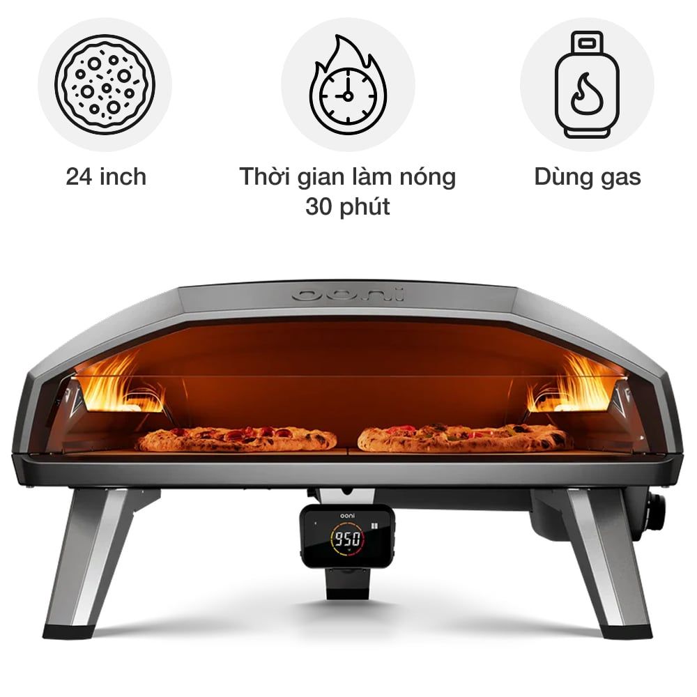 Lò nướng pizza ngoài trời Ooni Koda 2 Max 24 inch