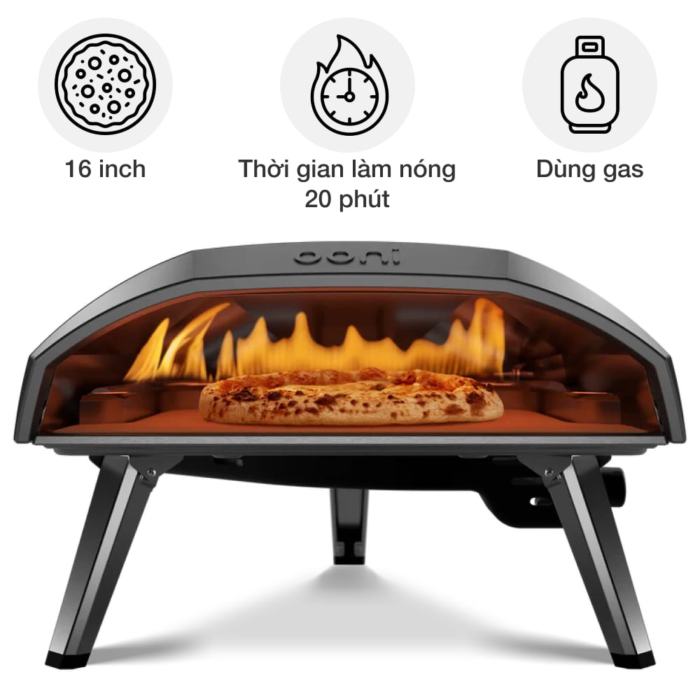 Lò nướng pizza ngoài trời Ooni Koda 16 16 inch