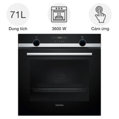 Lò nướng Siemens HB537GES3 iQ500 âm tủ ảnh 1