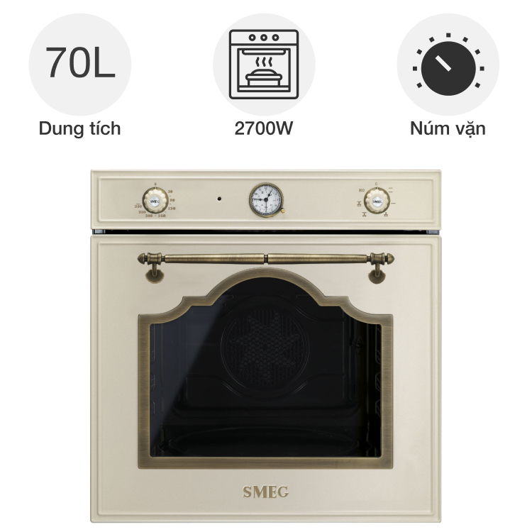 Lò nướng Smeg Cortina SF700 âm tủ