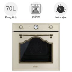 Lò nướng Smeg Cortina SF700 âm tủ