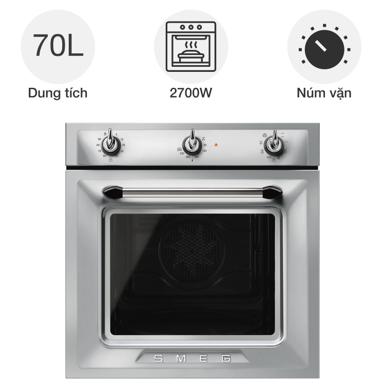 Lò nướng Smeg Victoria SF6905 âm tủ