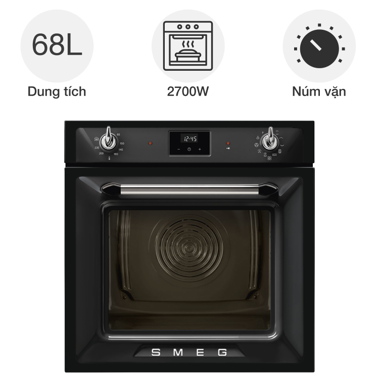 Lò nướng Smeg Victoria SOP6900T âm tủ