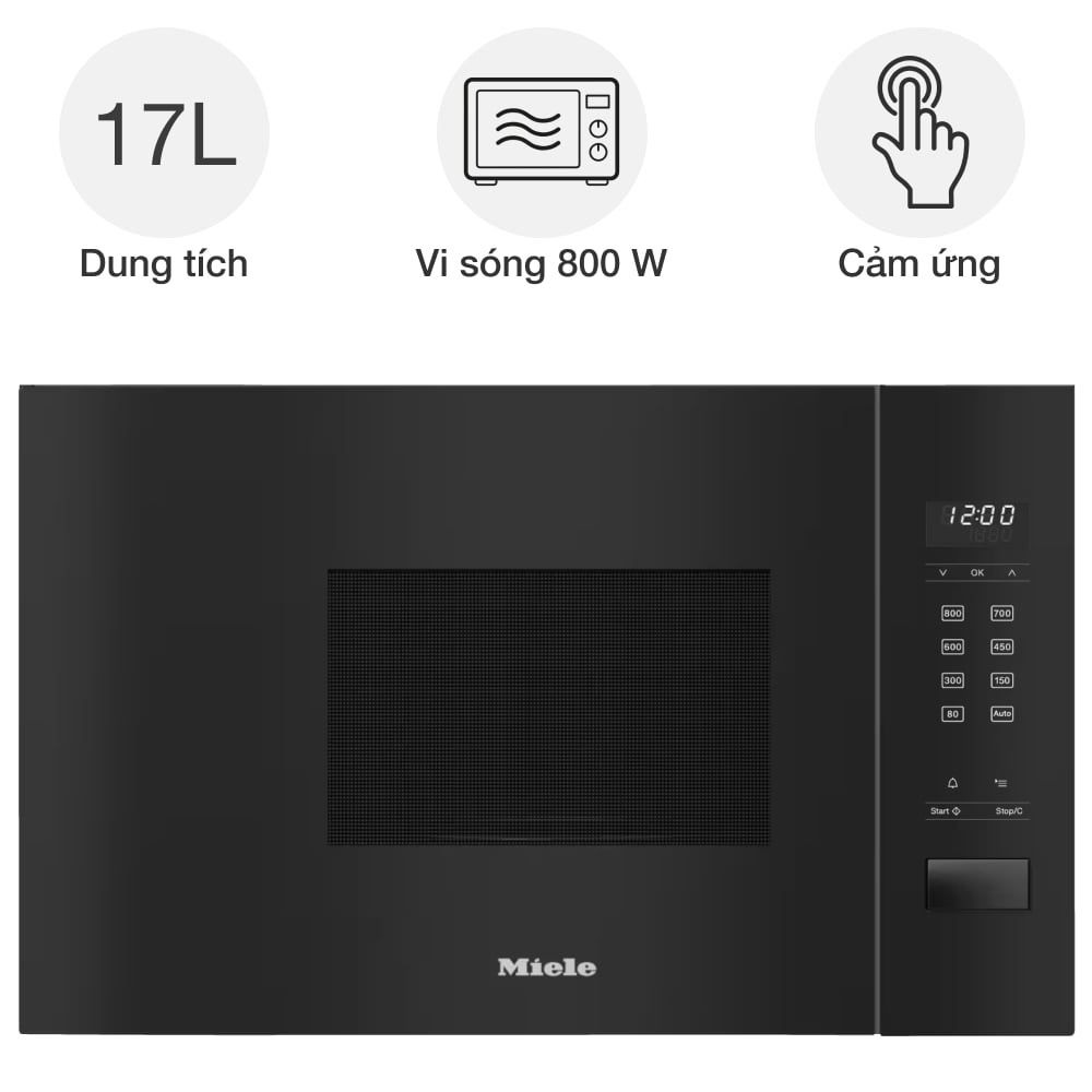 Lò vi sóng âm tủ Miele M 2230 SC