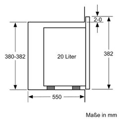 Lò Vi Sóng Bosch BFL524MS0 Âm Tủ Series 6 ảnh 6