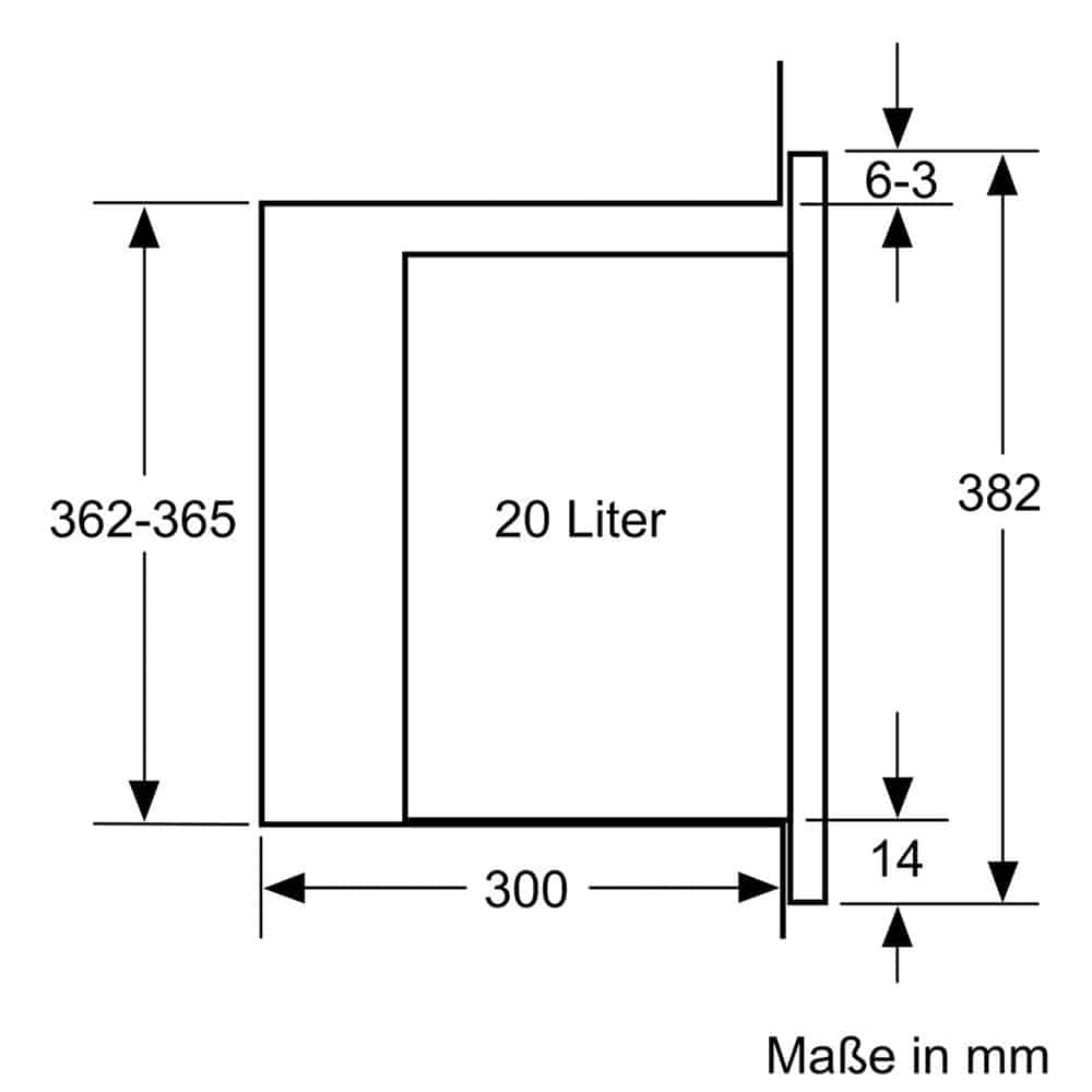 Lò vi sóng Bosch BFL524MS0 Âm Tủ Series 6 – ảnh 1