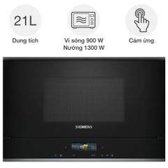 Lò vi sóng kèm nướng Siemens BF732 iQ700 âm tủ