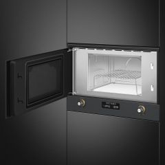 Lò vi sóng kèm nướng Smeg Cortina MP722AO ảnh 4