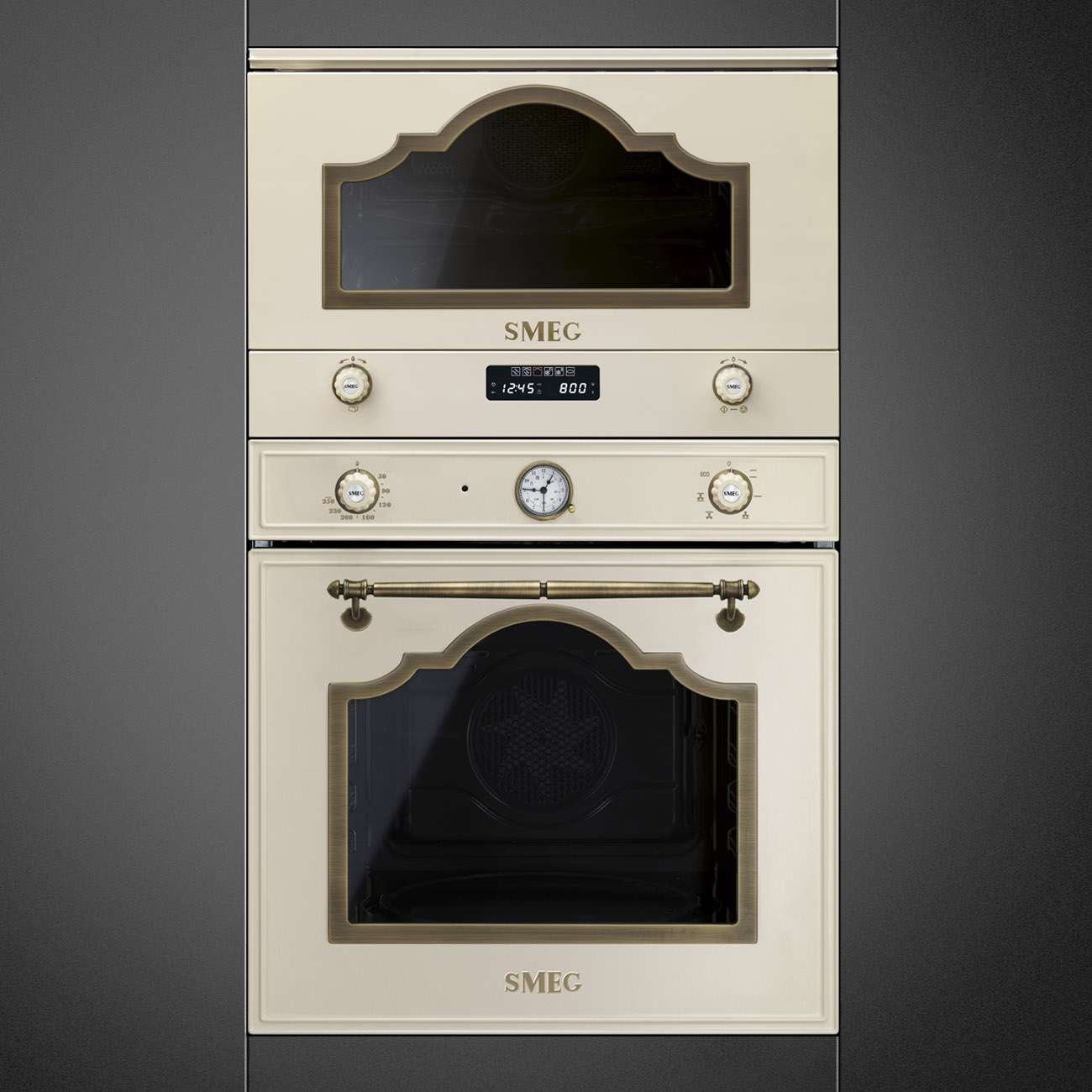 Lò vi sóng kèm nướng SMEG Cortina MP722PO – ảnh 3