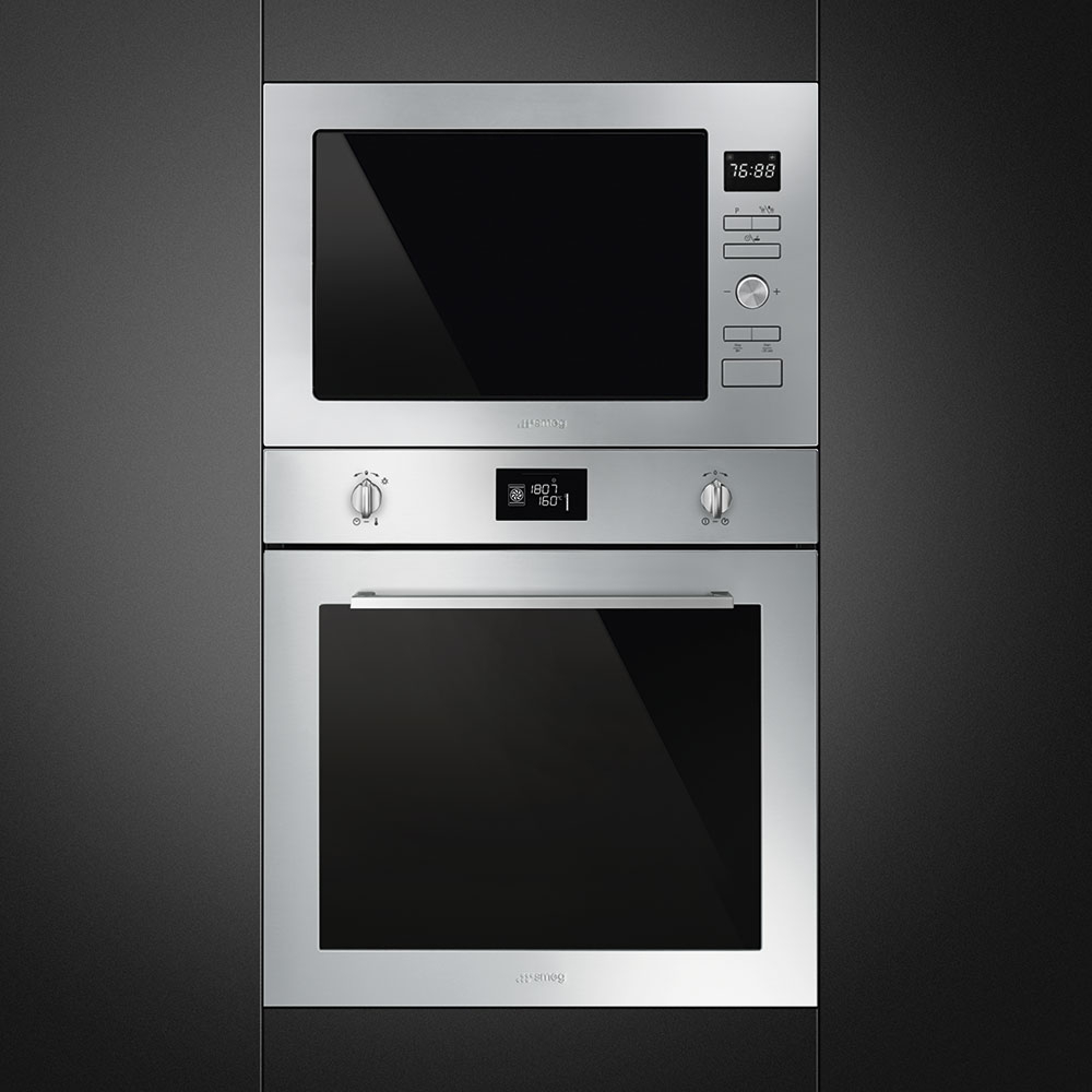 Lò vi sóng kèm nướng SMEG FMI425X Selezione âm tủ – ảnh 5