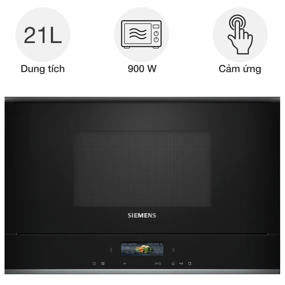 Lò vi sóng Siemens BF722R1B1 iQ700 âm tủ