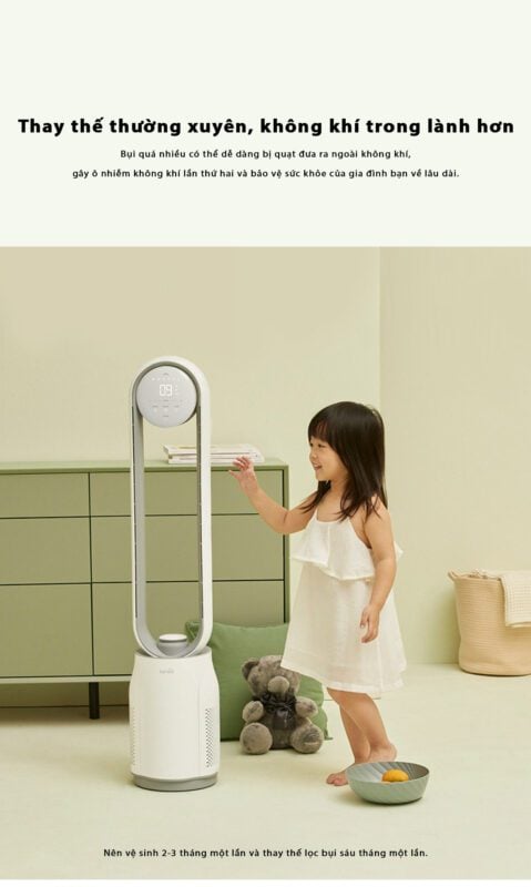 Lọc bụi thay thế quạt không cánh Keheal A3, Keheal A4, Keheal A4 Pro Xiaomi – ảnh 7