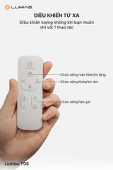 Quạt không cánh Lumias T08 quạt không cánh lọc không khí ảnh 5