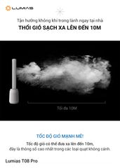 Quạt không cánh Lumias T08 Pro quạt không cánh lọc không khí ảnh 4