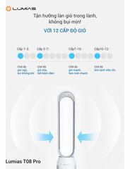 Quạt không cánh Lumias T08 Pro quạt không cánh lọc không khí ảnh 5