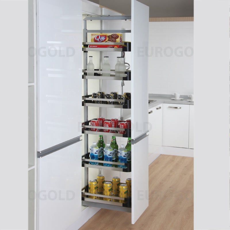 Tủ kho 4 tầng Eurogold M030440 - Inox, 40cm