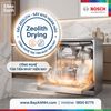  SMS6ZCI02P | Máy rửa chén độc lập Bosch Series 6, sấy Zeolith, Hygenie Plus 