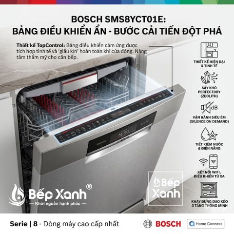 Máy rửa bát Bosch SMS8YCI01E – ảnh 2