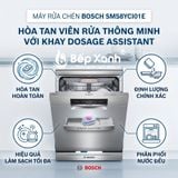  SMS8YCI01E | Máy rửa chén Bosch độc lập series 8, đỉnh cao, sấy Zeolith 