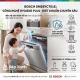  SMS8YCI01E | Máy rửa chén Bosch độc lập series 8, đỉnh cao, sấy Zeolith 