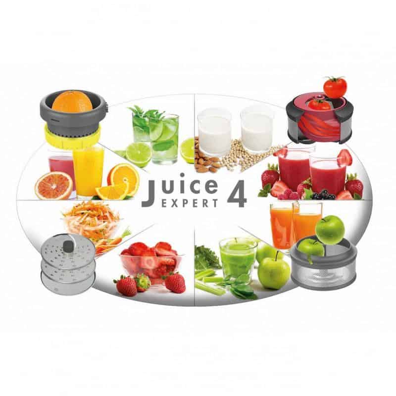 Máy Ép Trái Cây Magimix Juice Expert 4 18083EB Màu Đen Bạc – ảnh 5