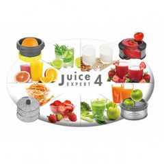 Máy Ép Trái Cây Magimix Juice Expert 4 18083EB Màu Đen Bạc ảnh 5