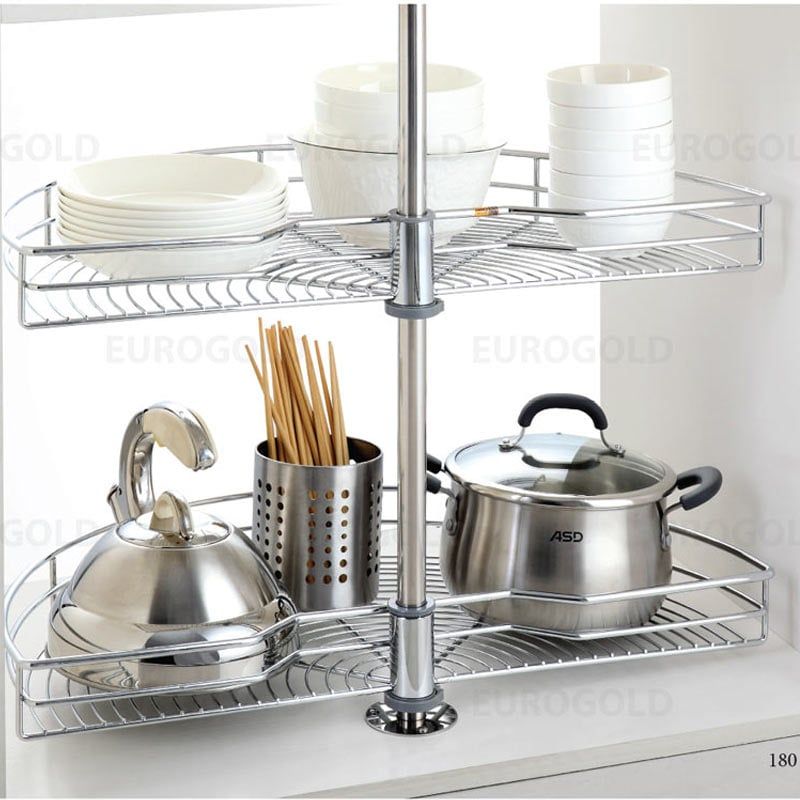 Mâm xoay 180 độ Eurogold EP180C - Inox SUS304, 70cm