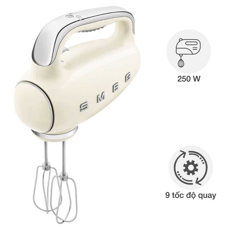 Máy đánh trứng cầm tay Smeg HMF01