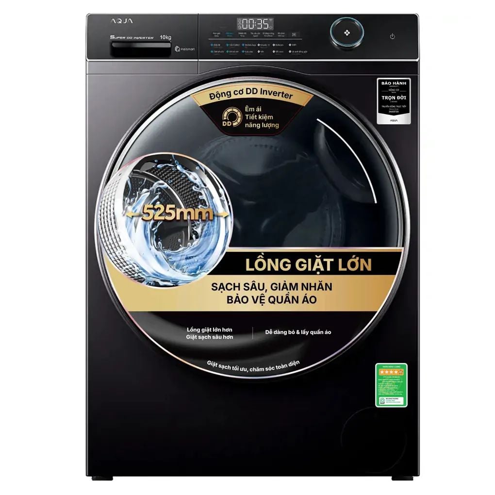 Máy giặt Aqua Inverter 10 kg AW10-B4959U1K(B)