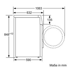 Máy Giặt Cửa Trước Bosch WAG28492 Series 6 8Kg ảnh 6