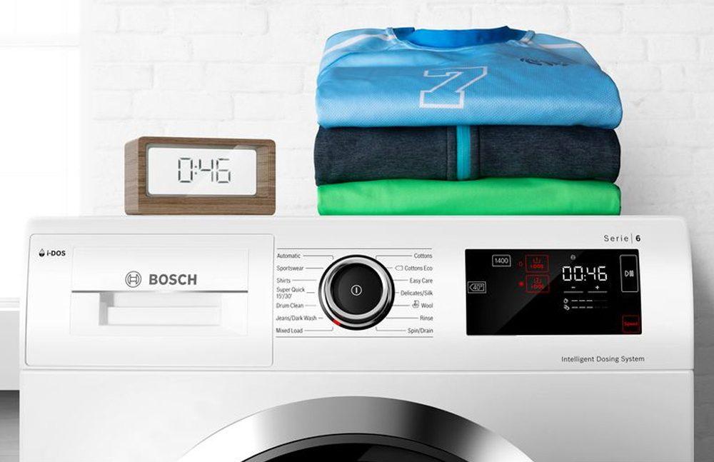 Vắt 1400 vòng/phút – Máy giặt Bosch WAW28480SG Cửa Trước Series 8, 9kg
