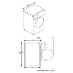 Máy Giặt Cửa Trước Bosch WAW28480SG Series 8, 9kg ảnh 8