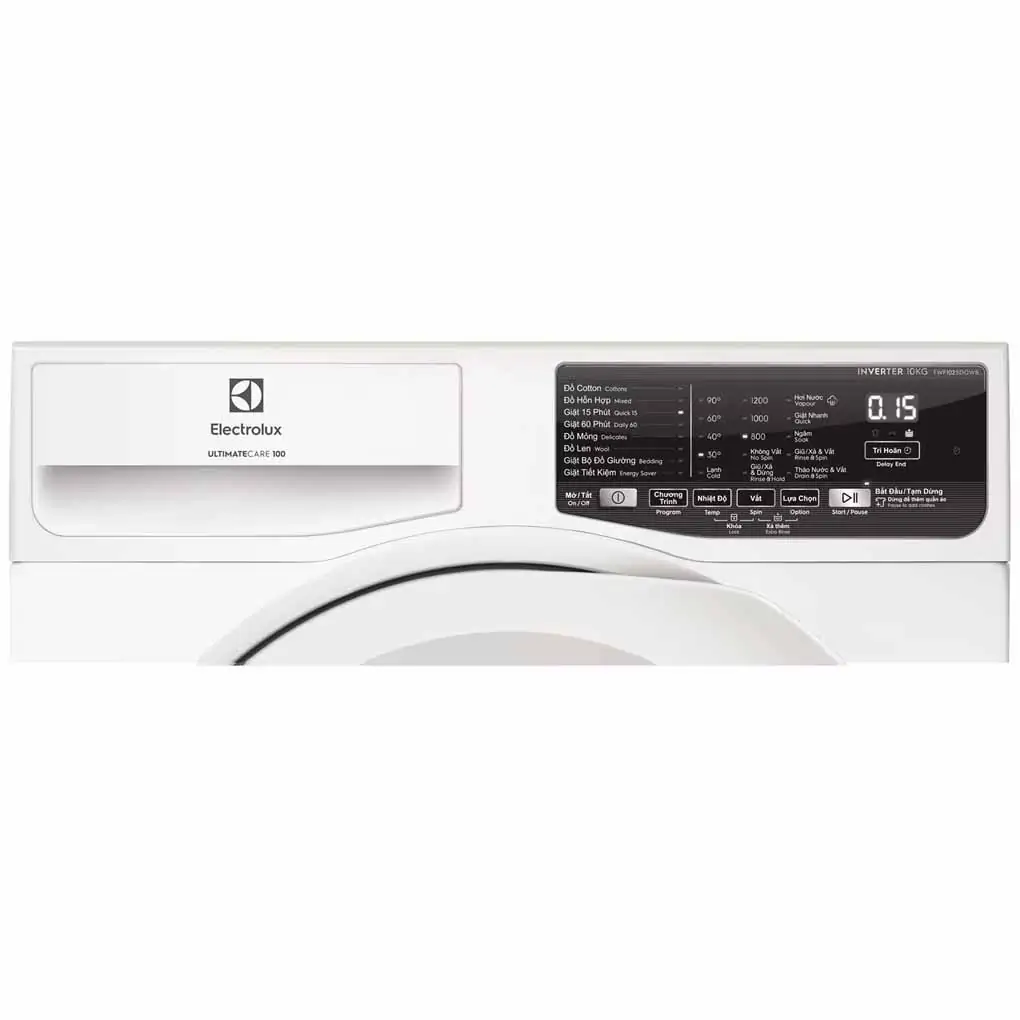 Máy giặt Electrolux Inverter 10 kg EWF1025DQWB – ảnh 3