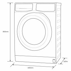 Máy giặt Electrolux Inverter 10 kg EWF1025DQWB ảnh 4