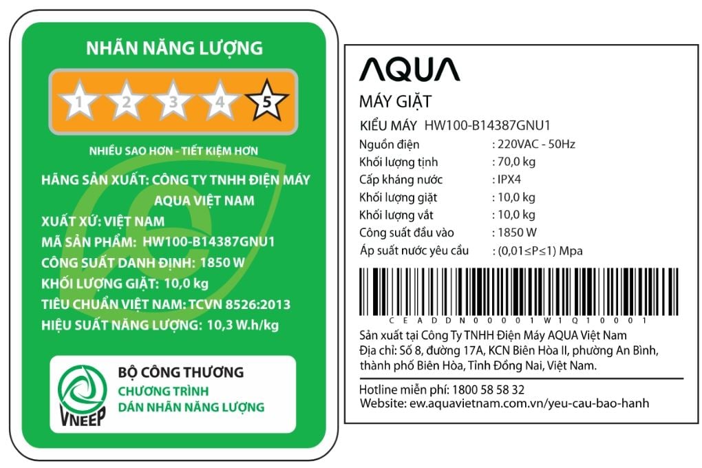 Máy giặt Haier HW100-B14387GNU1 - bảng điều khiển và tiện ích Máy giặt Haier HW100-B14387GNU1 - bảng điều khiển và tiện ích