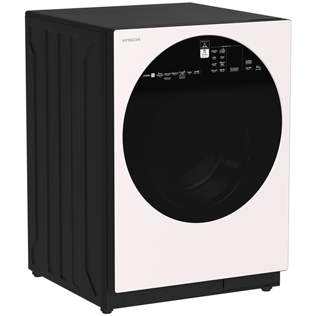 Máy giặt Hitachi Inverter 10 kg BD-100GV WH - 14 chương trình giặt, 5 mức nhiệt nước Máy giặt Hitachi Inverter 10 kg BD-100GV WH - 14 chương trình giặt, 5 mức nhiệt nước