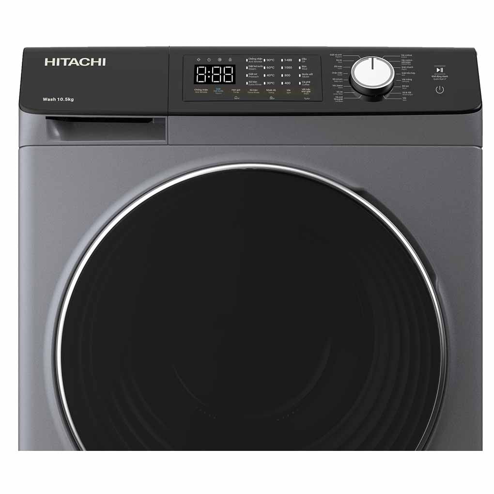 Máy giặt Hitachi Inverter 9.5 kg BD-954HVOS - Inverter 5 sao và tốc độ vắt 1.400 vòng/phút Máy giặt Hitachi Inverter 9.5 kg BD-954HVOS - Inverter 5 sao và tốc độ vắt 1.400 vòng/phút
