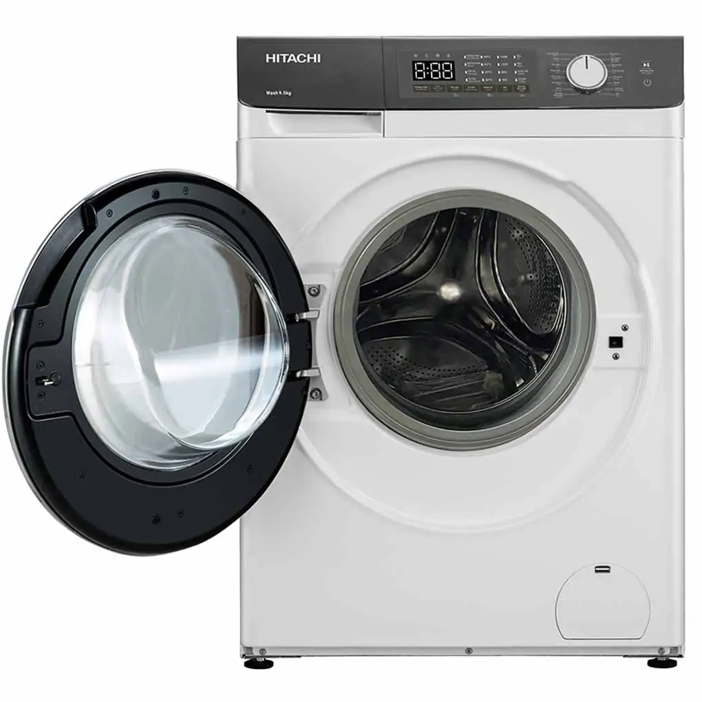 Máy giặt Hitachi Inverter 9.5 kg BD-954HVOW - 16 chương trình giặt cho mọi loại vải Máy giặt Hitachi Inverter 9.5 kg BD-954HVOW - 16 chương trình giặt cho mọi loại vải