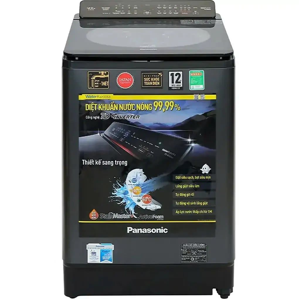 Máy giặt Panasonic Inverter 12.5 kg NA-FD125V1BV